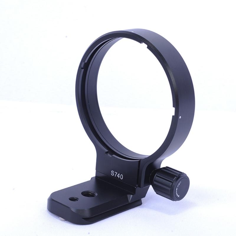 Metalowy Statyw Montażowy Kołnierz Obiektywu Otwory 1/4 cala 3/8 cala dla S740 70-400mm Sprzęt Fotograficzny dla Entuzjastów Fotografii