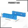 2 Pieces Multi-purpose Vise Jaw Pads Jewelry Making for Any Metal Bench Vice Home Portable