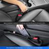 Car Seat Gap Filler Organizer TPE Side Seam Car Gap Filler Leakproof with Storage for Tesla Model 3 Highland Model Y Juniper