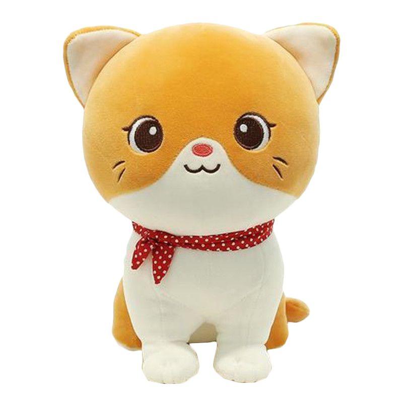 Cat Cute Soft Plush Toys Stuffed Pause Pillow Home Decor Gift Doll For Girl Kids