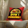 Sitcom Cartoon B-Bobs Burgers Pillow Case Pattern Printed Pillowcase For Living Room Sofa Cushion Cover & Bedroom Decor