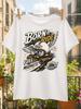 Unisex T-shirt Unisex T-shirt Paul Simonon The C-lash T-Shirt Expressive Watercolor Punk Bassist Sketch with Handwr