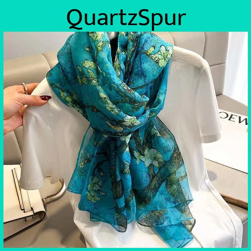 Brand Luxury Scarf Silk Large Women Fashion Print Shawls And Wrap Bufanda Foulard Female Beach Scarves Thin Soft Stoles