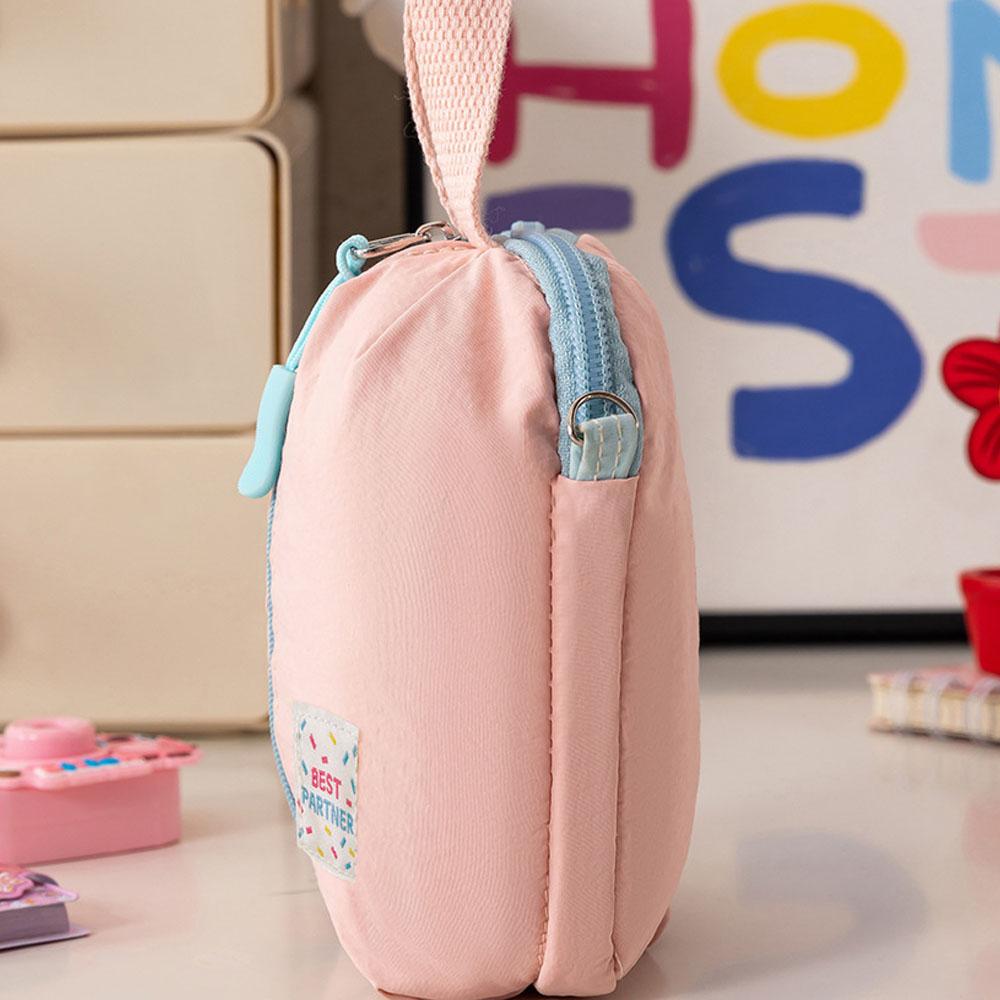 Macaron Sanitary Napkin Storage Bag Small And Portable Travel Cosmetics Storage Bag Makeup Organizer For Woman Girls