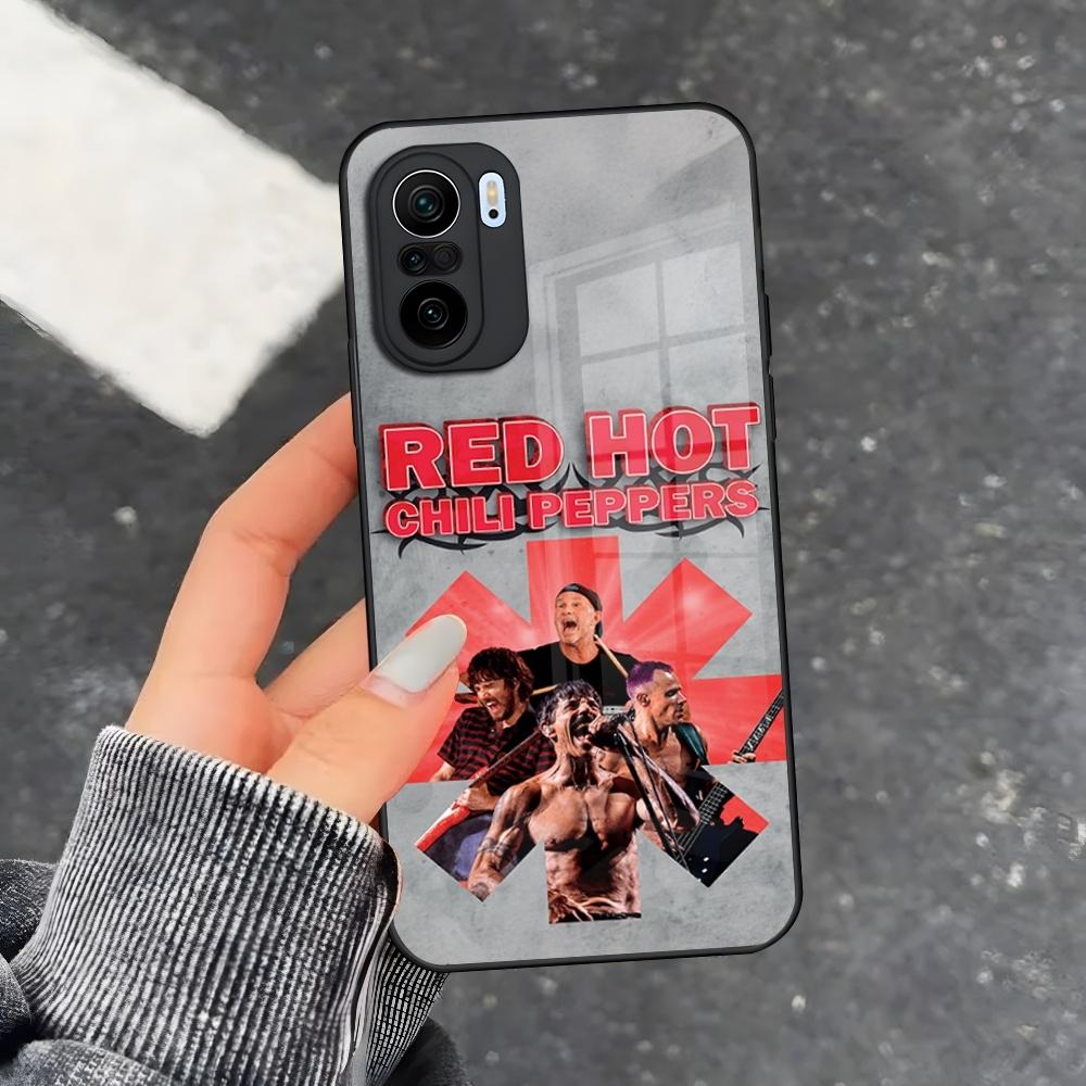 Red Hot RHCP Chili Phone Case for Xiaomi 15 14 13 12 X Redmi Note 10 Mi 11 S Lite T Pro ultra glass Cover