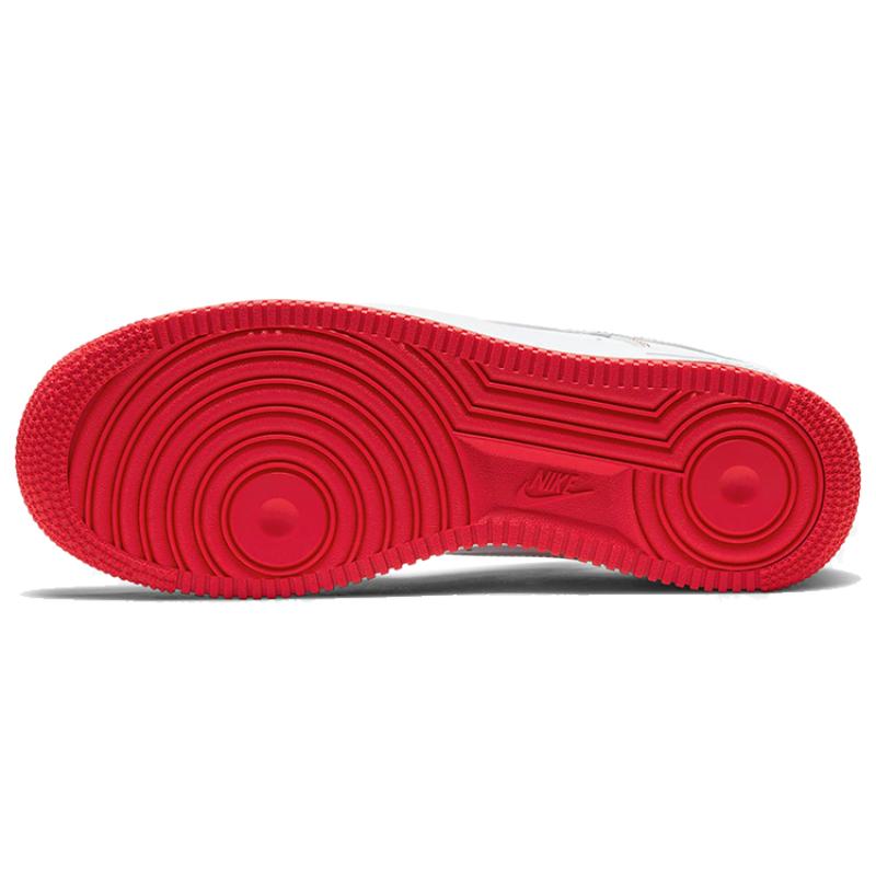 Nike Air Force 1 '07 'Contrast Stitch White University Red' Sneakers CV1724-100