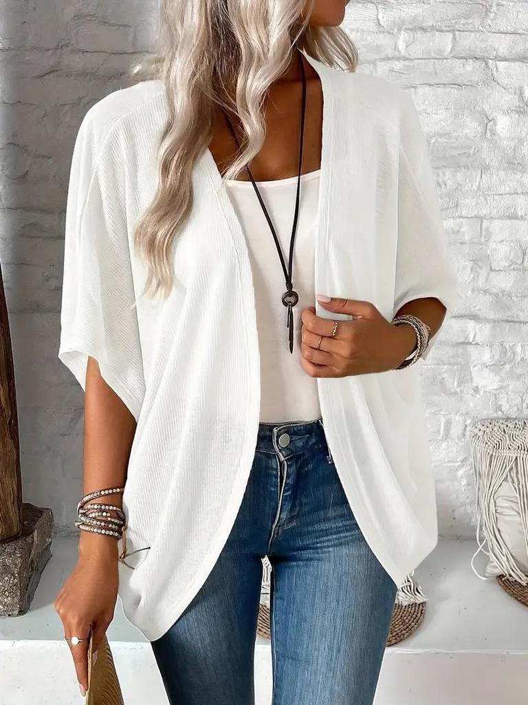 2025 Plus Size European and American Women's Long-Sleeve Casual Knitted Dress