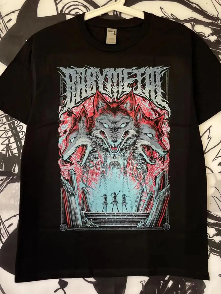 Babymetal Japan Band T Shirt Men Women's Hip-hop Rock Band Casual Short Sleeve Y2k Tees Tops Aesthetic Free Shipping 70906