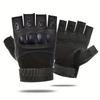 Half Finger Motorcycle Gloves Protection Men Fingerless Protector Biker Motocross Riding Bicycle Motorcyclist Summer Outdoor Uses