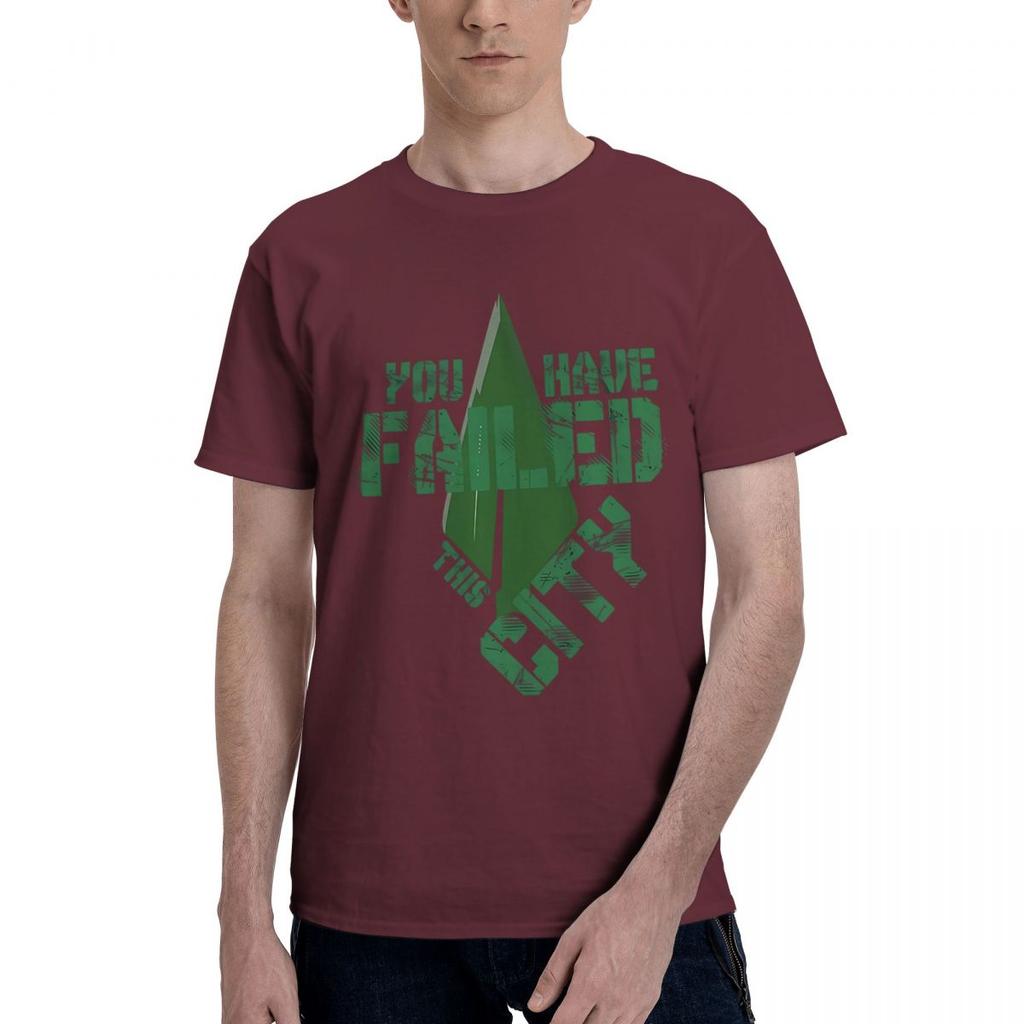 Unique Arrow Green 100 Cotton Casual Breathable Confortable Manga Mens Designer Clothes Men Clothes