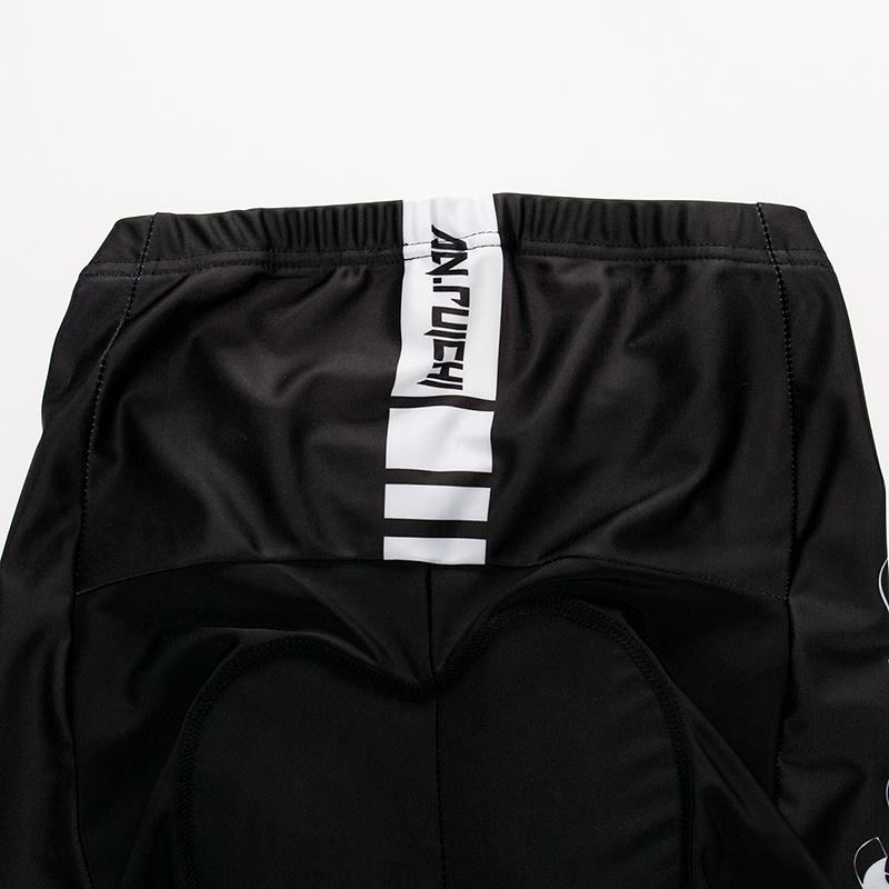 Jezdecké dresy Cyklistické oblečení Set Muži Dlouhý rukáv Černý bryndák Kalhoty Oblečení na kolo