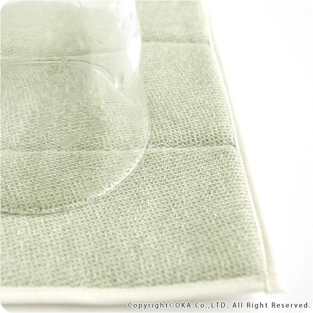 Oka PLYS base Absorbent Draining 20 x 30 cm Mat, Small, Approx. (Gray)