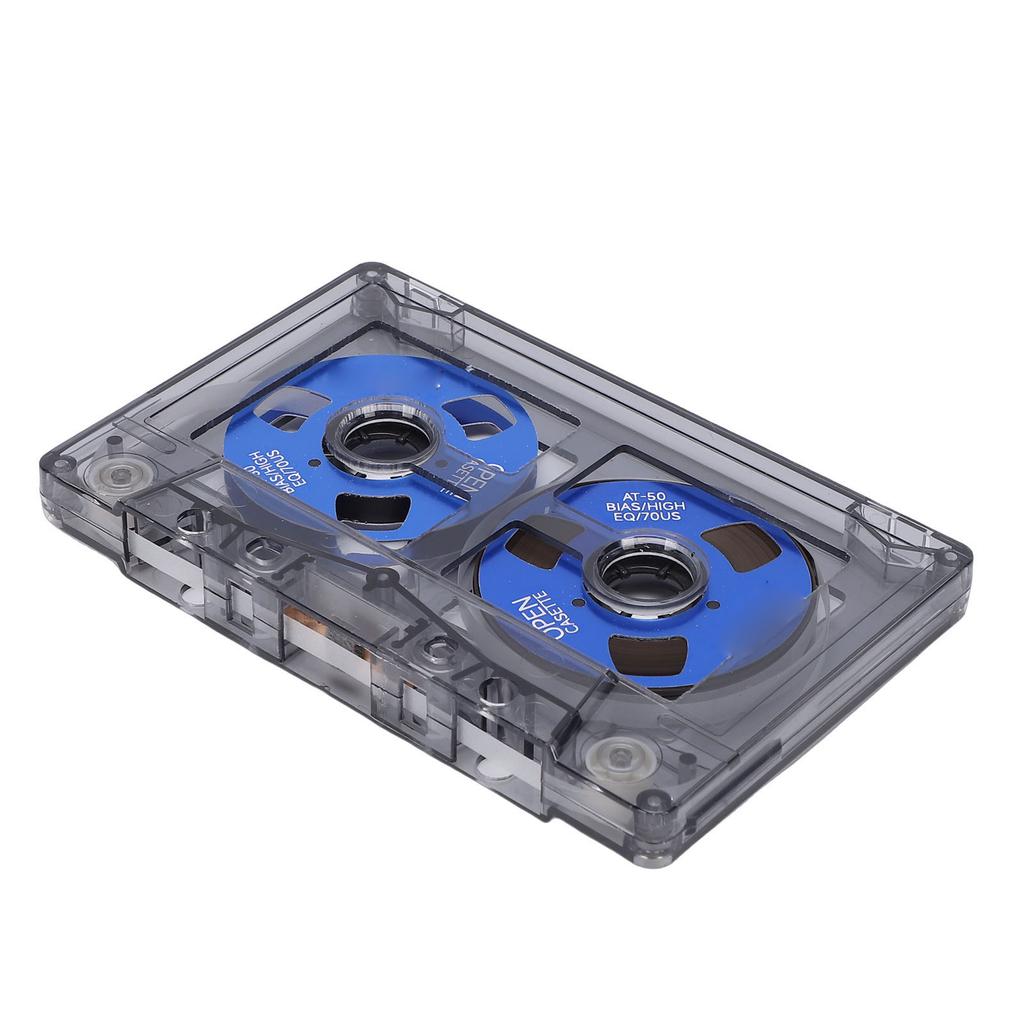 Müzik Kaydı İçin Çift Taraflı Metal 50 Dakikalık Boş Kaset Bantlı Makara Kaset Bant