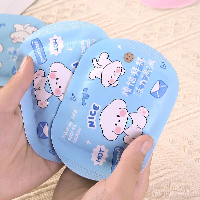 

Portable Student Hand Warmer Stickers: Mini, Self-Heating, Wearable, No Adhesive Required