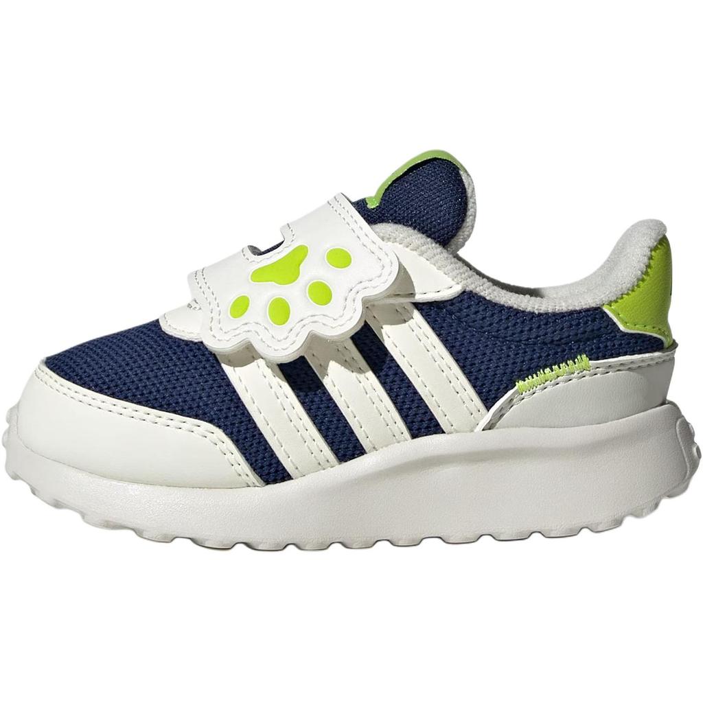 adidas Run 70S Ac I Fashionable Comfortable Low-Top Walking Shoes Baby Shoes Deep-Blue JQ4508