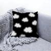 Soft White Cloud Texture Design Cushion Cover Premium Comfort Reversible Pillow Cove in One Design for Any Room  Car Interior