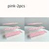 2 Pack Three-Level Acrylic Display Stand Water Ripple Design for Office Decoration Display Rack Purposes Crafts Toys Collectible