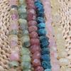 Raw Mineral Crystal Faceted Beads for DIY Jewelry Making