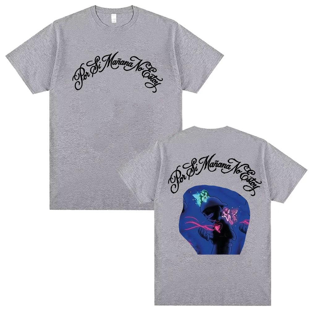Rapper Omar Courtz Por Si Unisexana No Estoy New Album 2026 Tour Tee Shirt Unisex Women Hip Hop Style ONeck Cotton Tshirt Streetwear