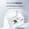 Q10 Bluetooth Earphones: Ultra-Long Battery, Noise Cancelling, High-Quality Sound, Ear Clip & In-Ear Design.