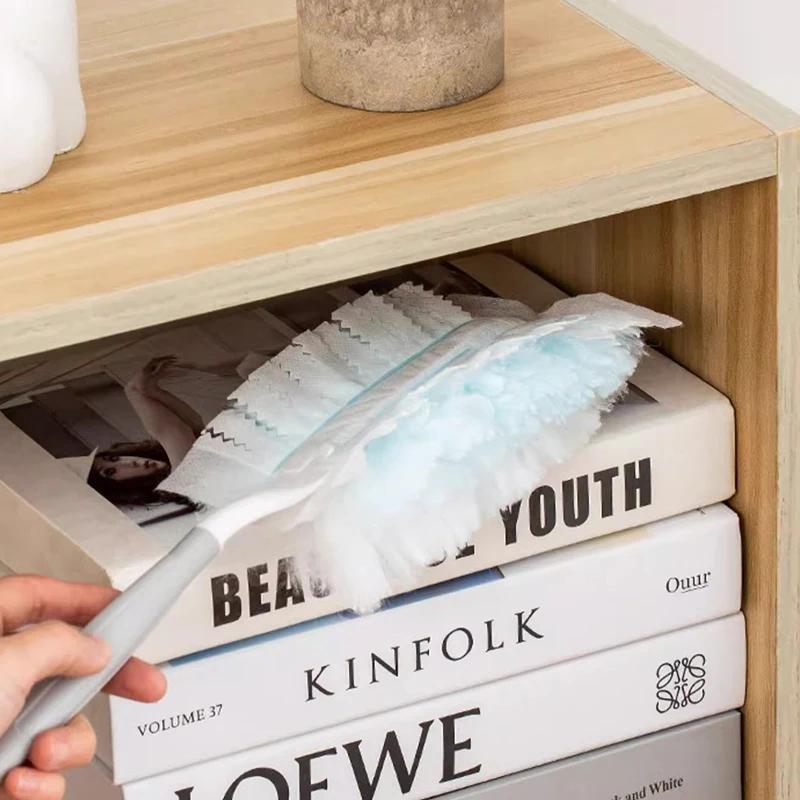 Disposable Duster Refills 10/40pcs Replacement Heads Dust Swiffer Clean for Cleaning Home Blinds Tool Sweeper Dust Hair CCD002