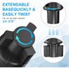 Car Cup Holder Expander Adapter Adjustable Base, NARUNDREN Compatible For Yeti 20/26/30 Oz Hydro Flasks Large 32/40Oz, Fits Most Cup Holder, Diameter