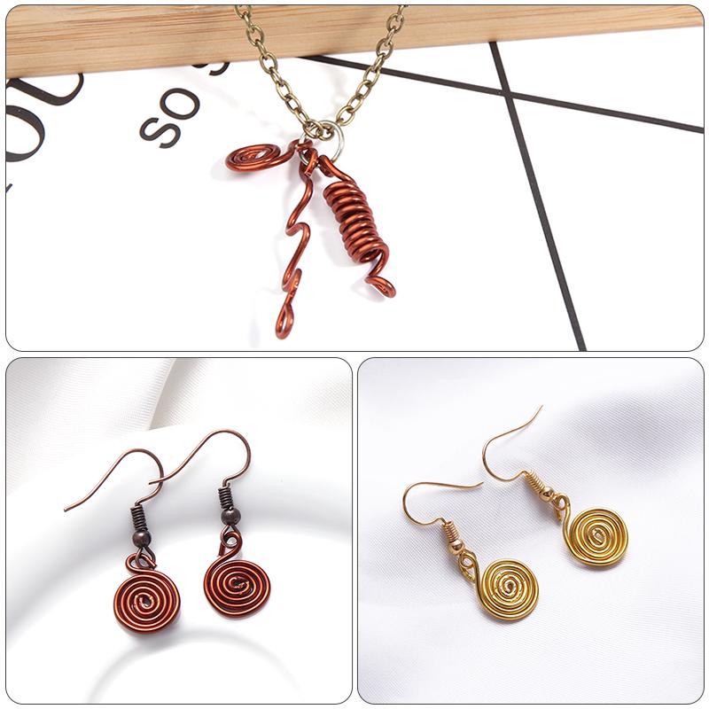 Colorful Aluminum Wire For Ornament Making DIY Crafts Material Handmade Finding Accessories Flexible Wire Round Aluminum Wire