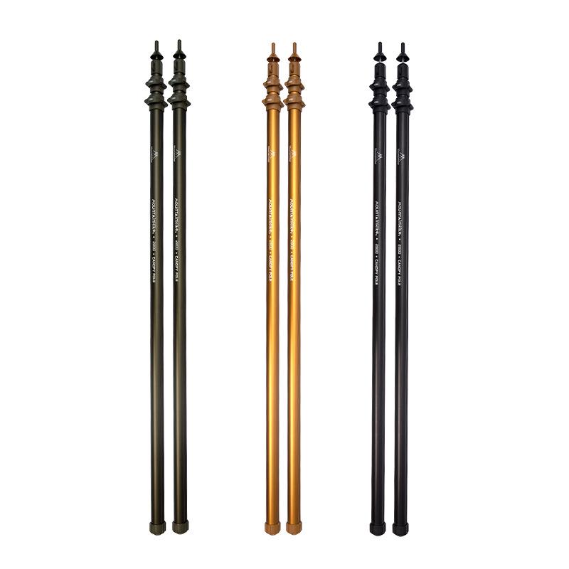 Lightweight Aluminum Telescopic Tent Pole for Outdoor Camping