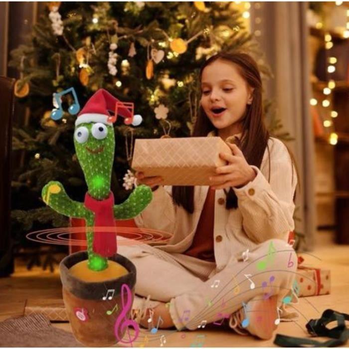 Cactus en peluche dansant et parlant – Rechargeable