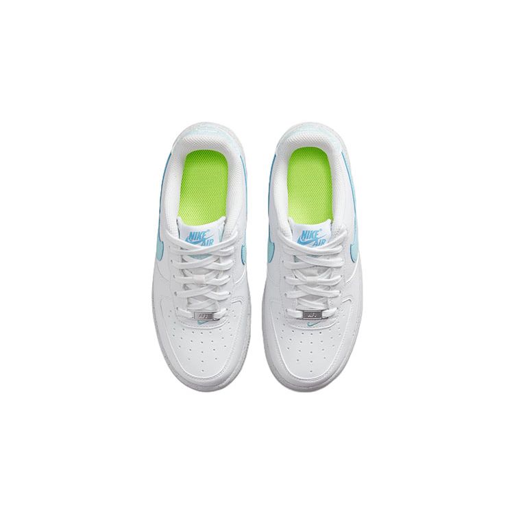 Nike Air Force 1 Crater Next Nature GS White Copa Kids Sneakers Laser-Blue DM1086-100