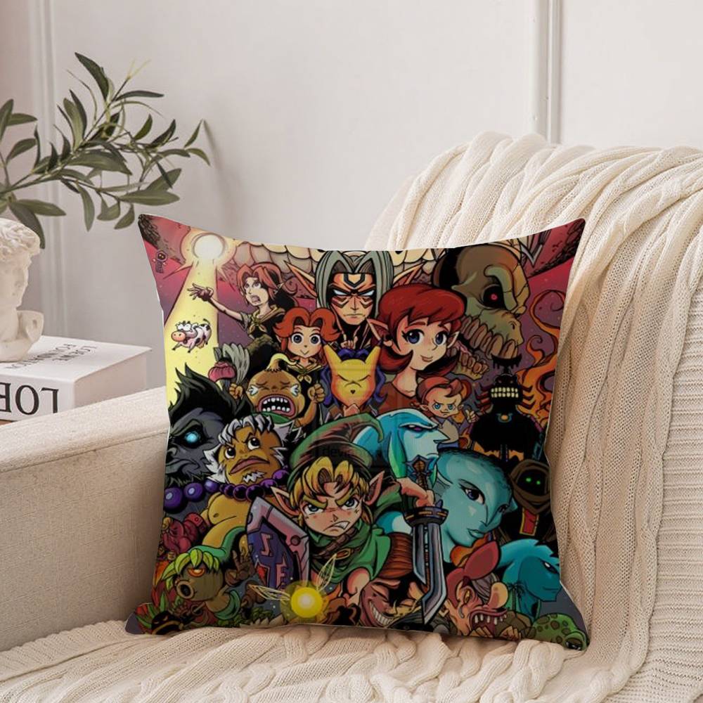 Hot Games Zeldas Legends Pillow Case Home Decor Throw For Sofa Bed Car Room Decor Gift Idea