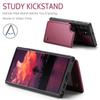 For Samsung Galaxy S26 Ultra Case with RFID Blocking 5 Card Slots CASEME C22 Leather Back Cover