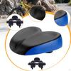 Bicycle Pad with Seat Clamp, Breathable Cushion for Indoor Riding