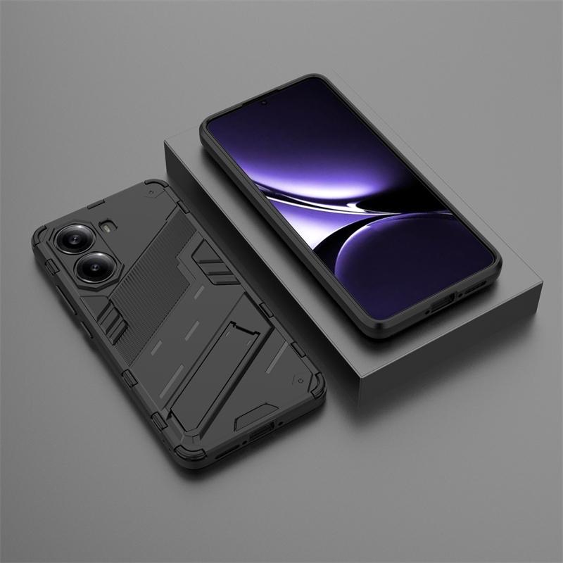 Für Xiaomi POCO X7 Pro Hülle Schutzhülle POCO X7 Pro Hülle Armor Silikon Unsichtbarer Handyhalter Abdeckung POCO X7 Pro Hülle