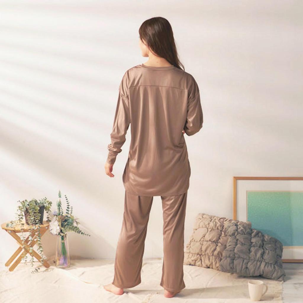Pet Loungewear Set for Product 345188NBNL Hair-Resistant Long-Sleeve Women, Number