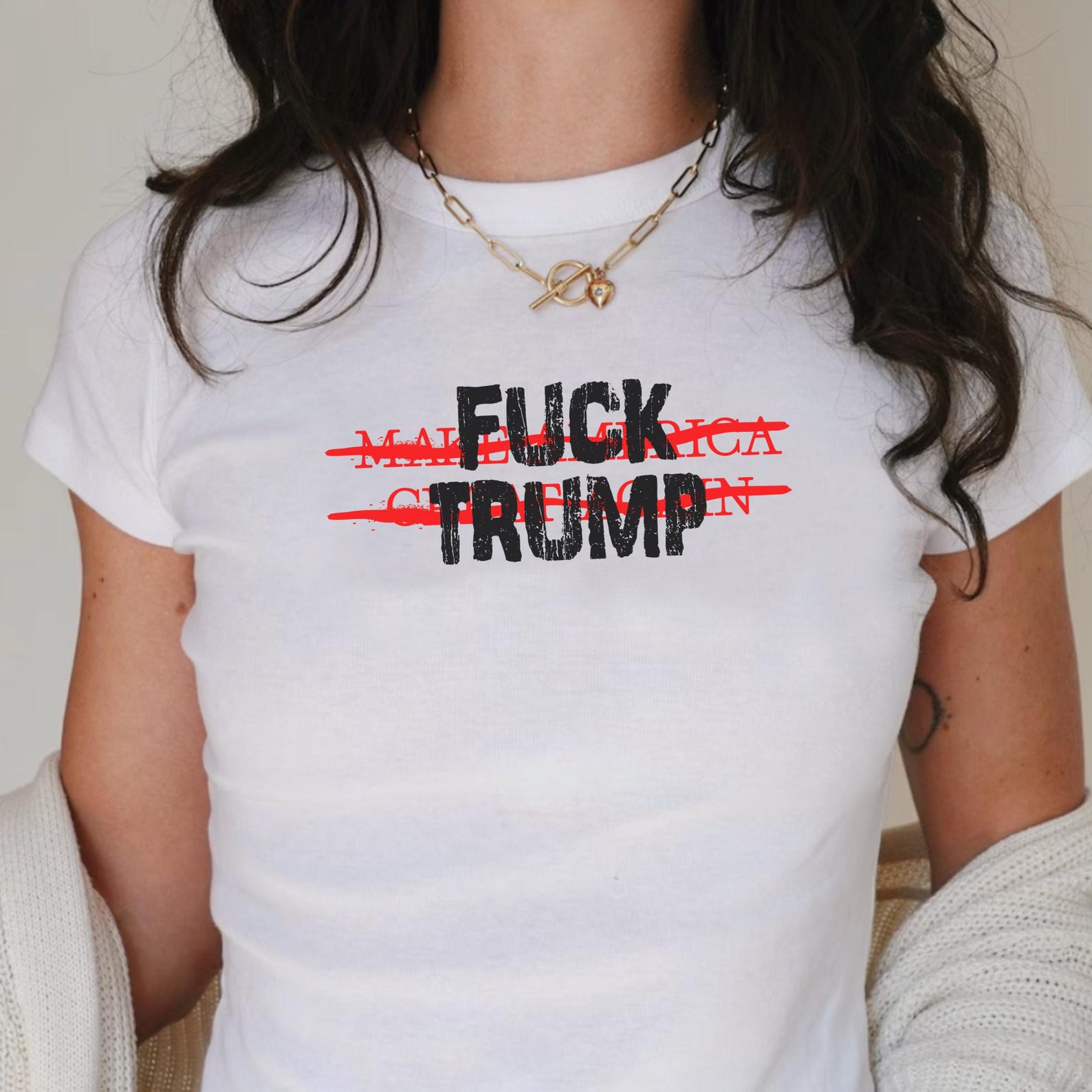 Fuck Trump Shirt, Anti MAGA, Political Protest Tshirt, Anti Nazi Tee, Fight the Oligarchy, Anti Trump Shirt, Resist Tshirt, Anti ICE 2XL
