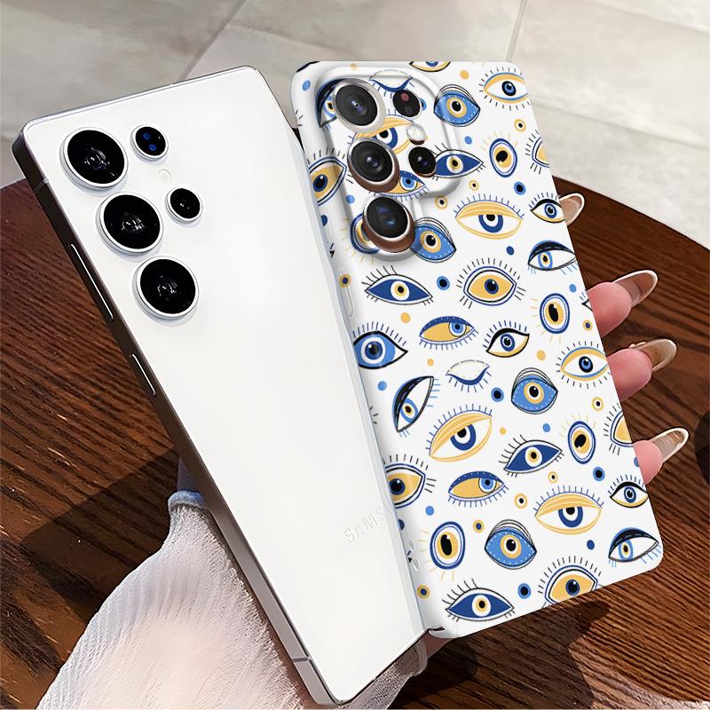 Foreign trade explosion Devil's eye applies to Samsung s24Ultra mobile phone case Galaxys25 eye s22 film case