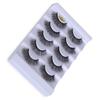 Fluffy Multilayers Natural Long 3D Faux Mink Hair Criss-cross False Eyelashes Eye Lash Extension
