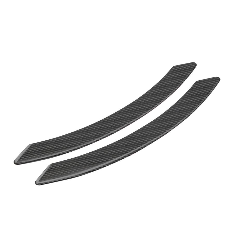 2Pcs Real Carbon Fiber Car Fender Flares & Protector Styling