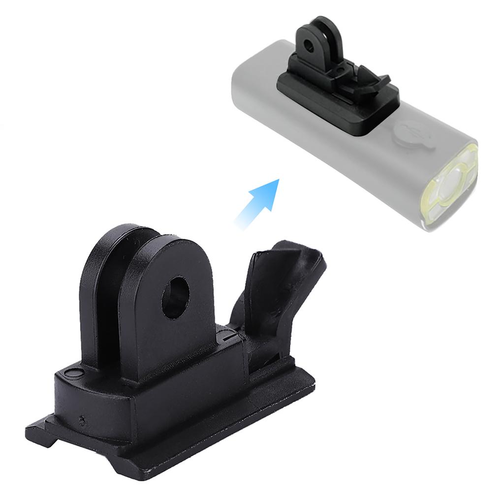 Plastikowy Adapter Uchwytu Latarki Rowerowej Przedniej do Mocowania Licznika Rowerowego