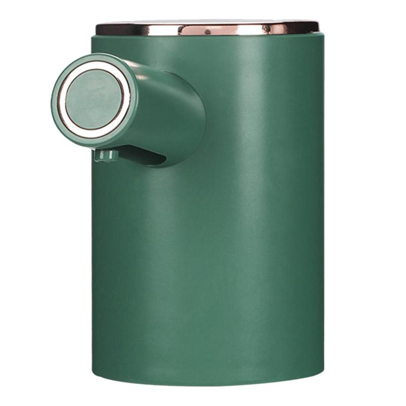 

Новая умная индукционная гелевая машина Автоматический дозатор жидкого мыла Бесконтактная индукция для кухни ванной комнаты Умный дозатор зелёный