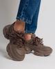 Women's Sneakers Suny Liana 6100 36 Coffee Leather