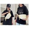 Women Oxford Sling Bag Large Capacity Crossbody Chest Bag Casual Shoulder Backpack Lightweight Travel Waist Pack