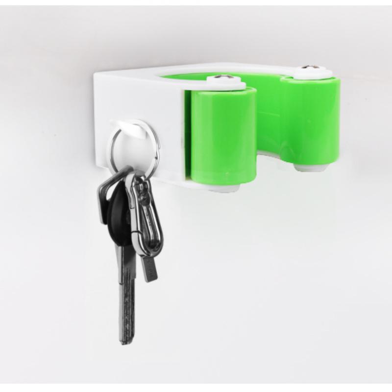 Compact Road Bike Tire Clamp Set with Space-saving Parking Hanger