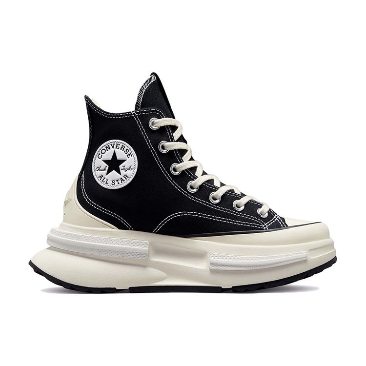 Converse Run Star Legacy CX High Black Unisex Sneakers Egret White A00869C