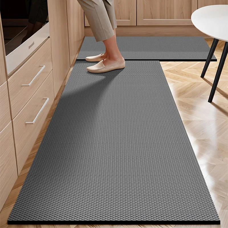 Kitchen Water-absorbing Carpet Anti-slip Floor Mat Diatom Mud Oil-absorbing Foot Mats Home Decoration Rug Alfombra De Cocina