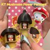1 OR 10 PIECES Sanrio Hello Kitty Key Rings Chocolate Mushroom Hellokitty Japanese Charms Y2K Phone Chain Decoration Pendant Girls Present