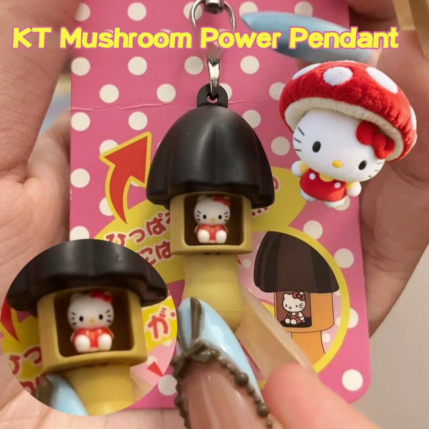 1 OR 10 PIECES Sanrio Hello Kitty Key Rings Chocolate Mushroom Hellokitty Japanese Charms Y2K Phone Chain Decoration Pendant Girls Present