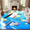 Badanamu Carpet Door Mat for Living Room or Bedroom Protective Mat Under Chair Office Decoration Christmas Gift Birthday Present