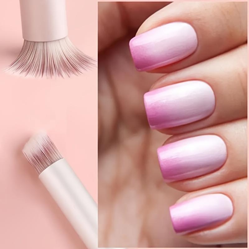 1pc Gradient Dragon Nail Art Pen - Smooth Gel, Precise Brush with Wooden Handle - All-in-one Acrylic Nail Tool, Professional Nail Art,